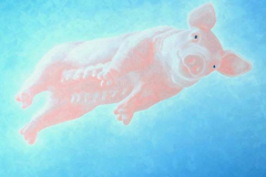 Nurture, 60 x 70 cm, olieverf op mdf.   Verkocht.