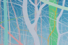 Wandelingetje, 20 x 21 cm, olieverf op mdf. Verkocht.